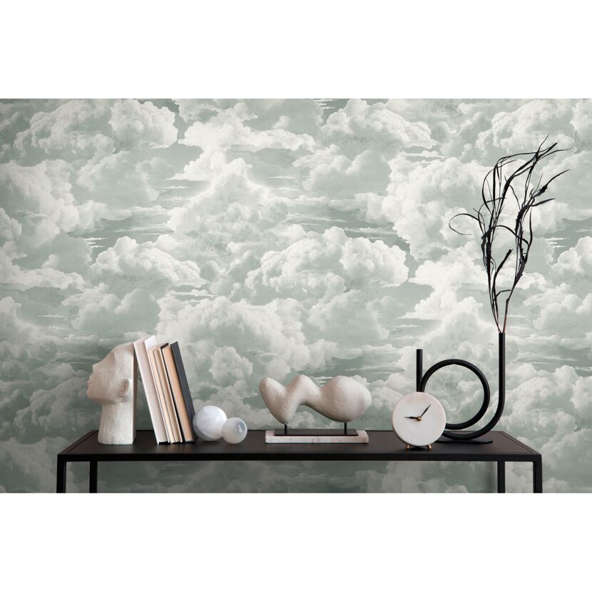 Vliestapete 'Michalsky 6' Wolken grau 0,53 x 10,05 m
