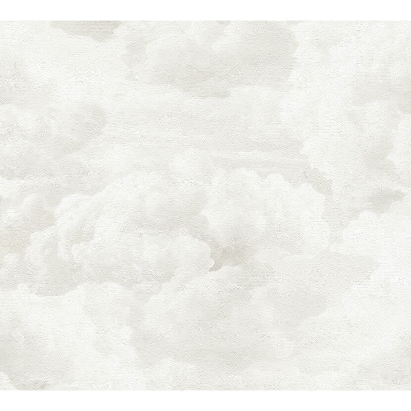 Vliestapete 'Michalsky 6' Wolken creme 0,53 x 10,05 m