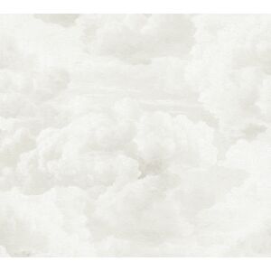 Vliestapete 'Michalsky 6' Wolken creme 0,53 x 10,05 m