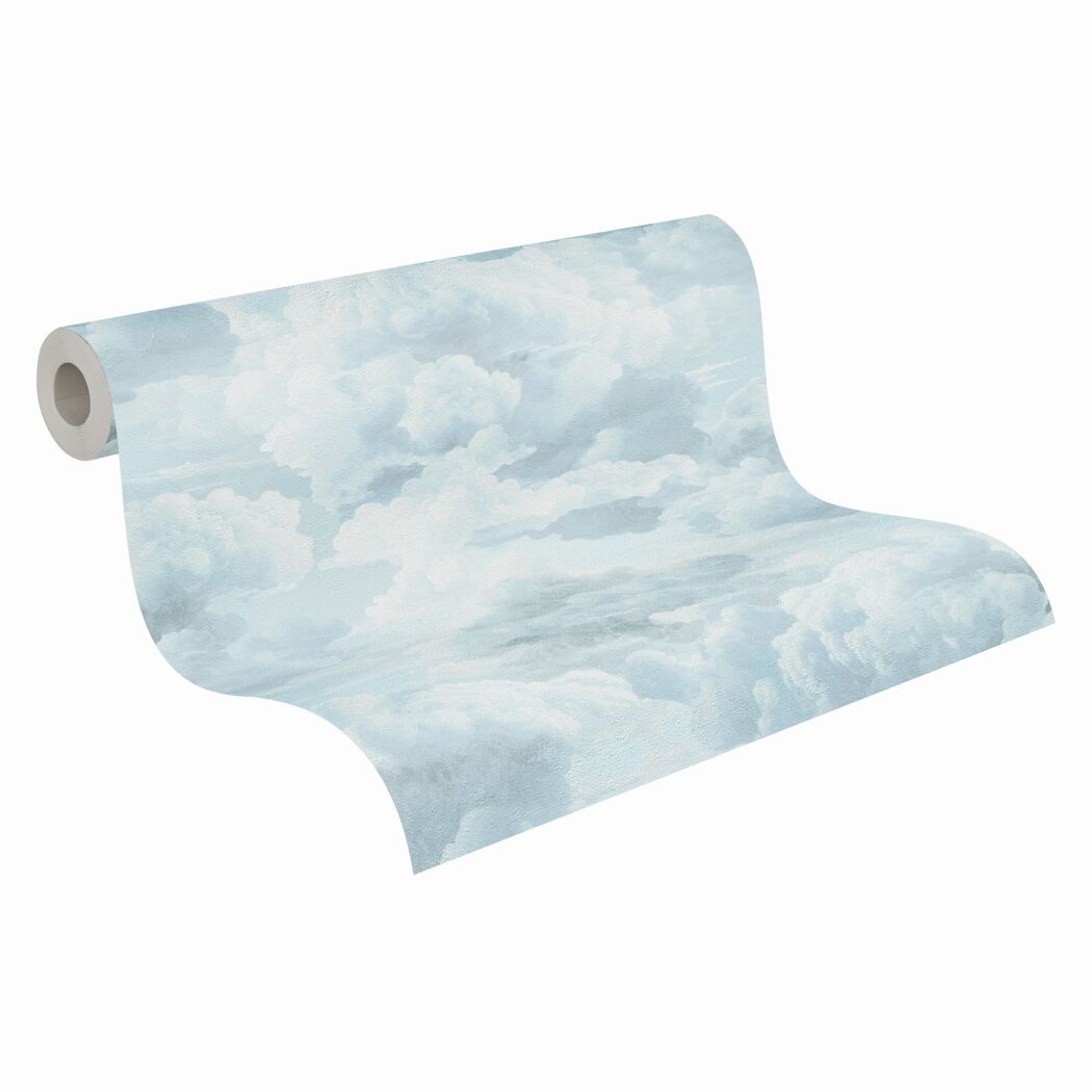 Vliestapete 'Michalsky 6' Wolken blau 0,53 x 10,05 m