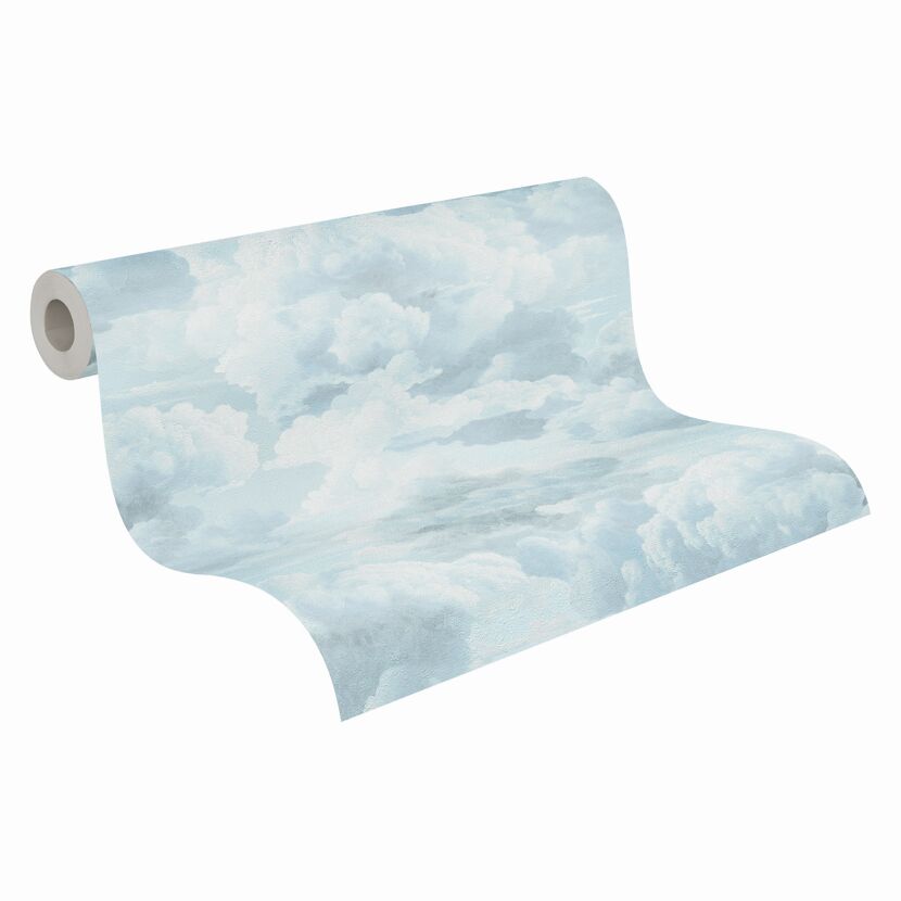 Vliestapete 'Michalsky 6' Wolken blau 0,53 x 10,05 m