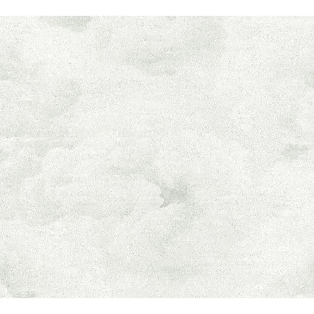 Vliestapete 'Michalsky 6' Wolken weiß 0,53 x 10,05 m