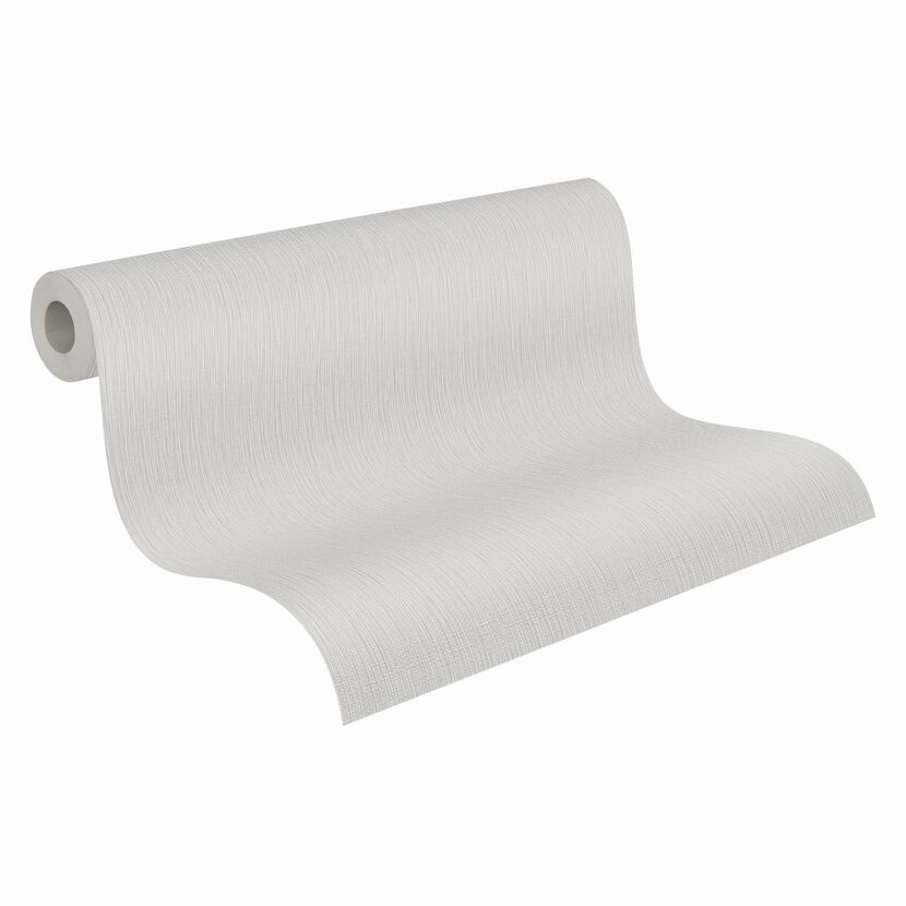 Vliestapete 'Michalsky 6' Gewebe hellgrau 0,53 x 10,05 m