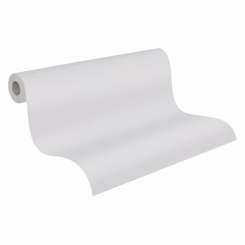 Vliestapete 'Michalsky 6' Gewebe hellgrau 0,53 x 10,05 m