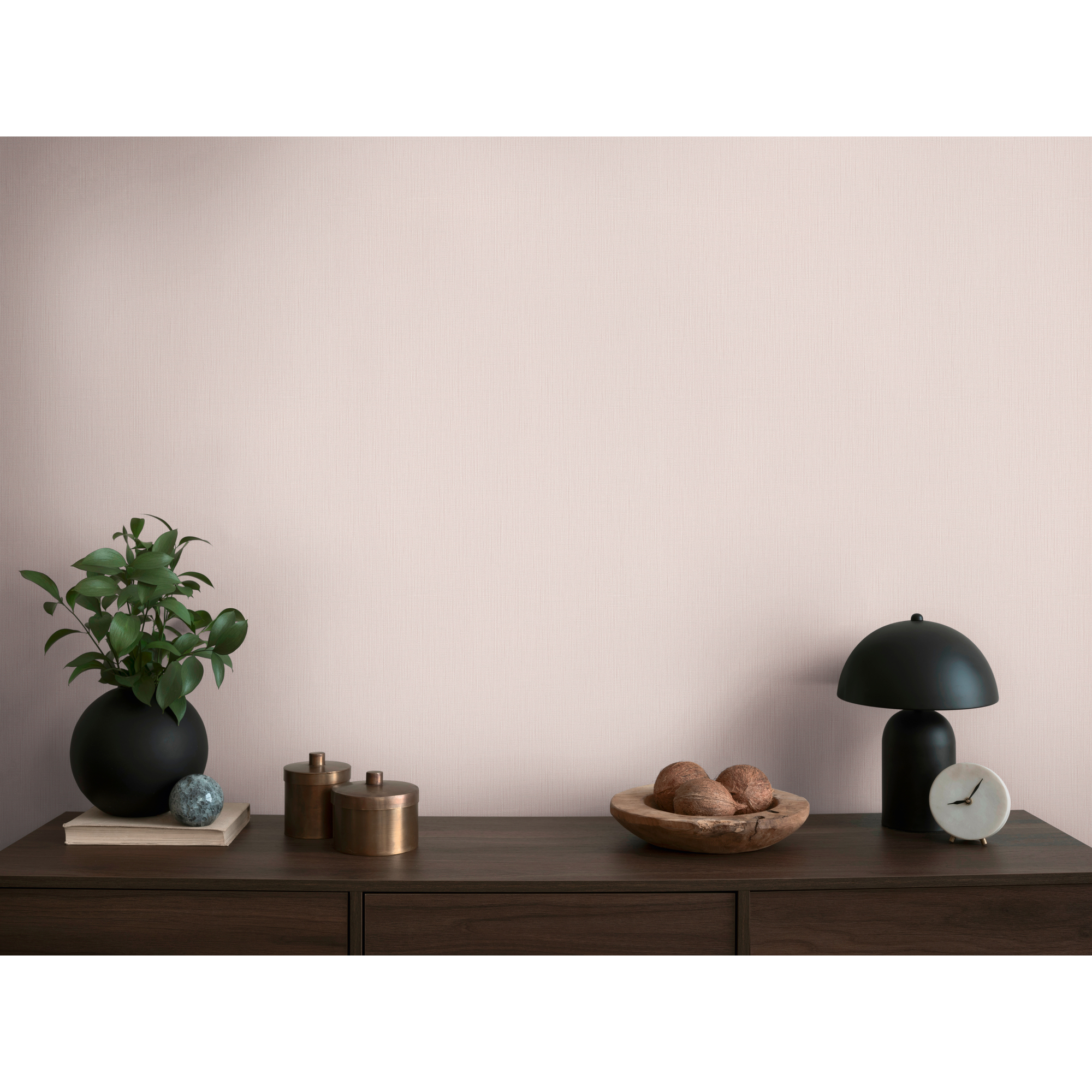 Vliestapete 'Michalsky 6' Gewebe rosa 0,53 x 10,05 m