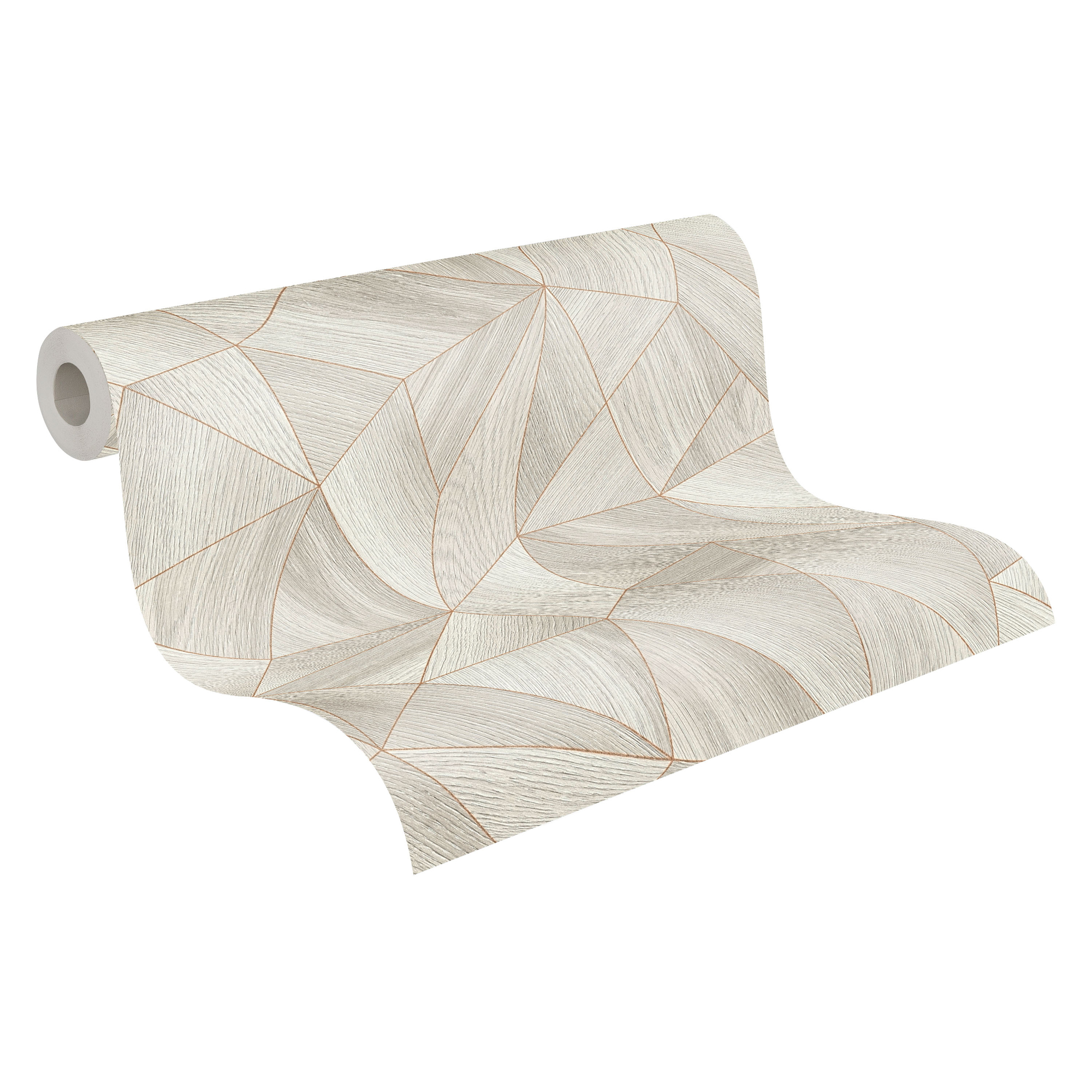 Vliestapete 'Daniel Hechter 7' Grafik creme 0,53 x 10,05 m