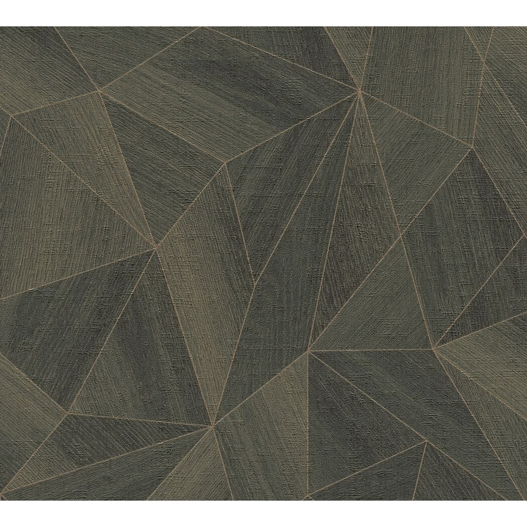 Vliestapete 'Daniel Hechter 7' Grafik grün 0,53 x 10,05 m