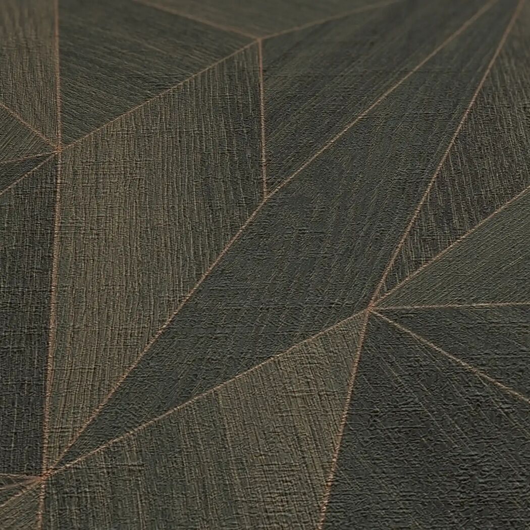 Vliestapete 'Daniel Hechter 7' Grafik grün 0,53 x 10,05 m