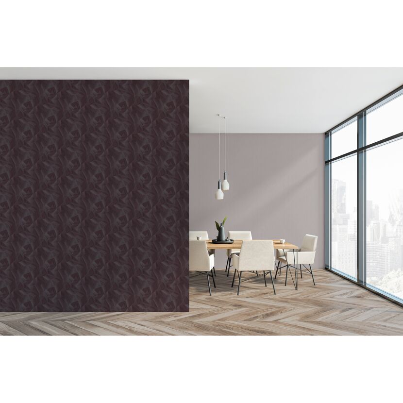 Vliestapete 'Daniel Hechter 7' Grafik lila 0,53 x 10,05 m