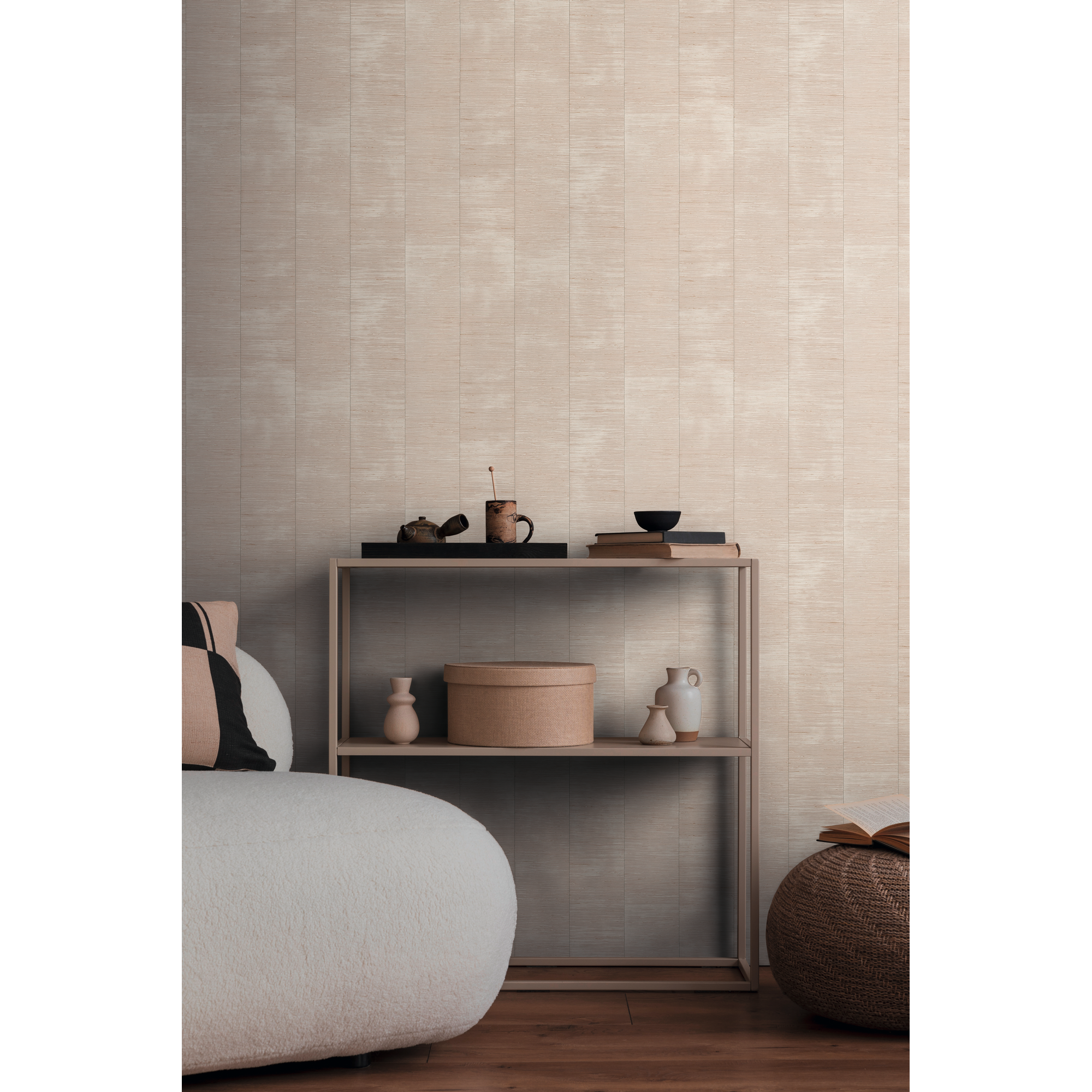 Vliestapete 'Daniel Hechter 7' Struktur beige 0,53 x 10,05 m