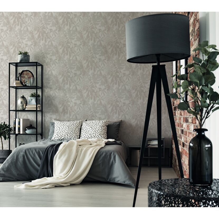 Vliestapete 'Daniel Hechter 7' Blätter beige 0,53 x 10,05 m