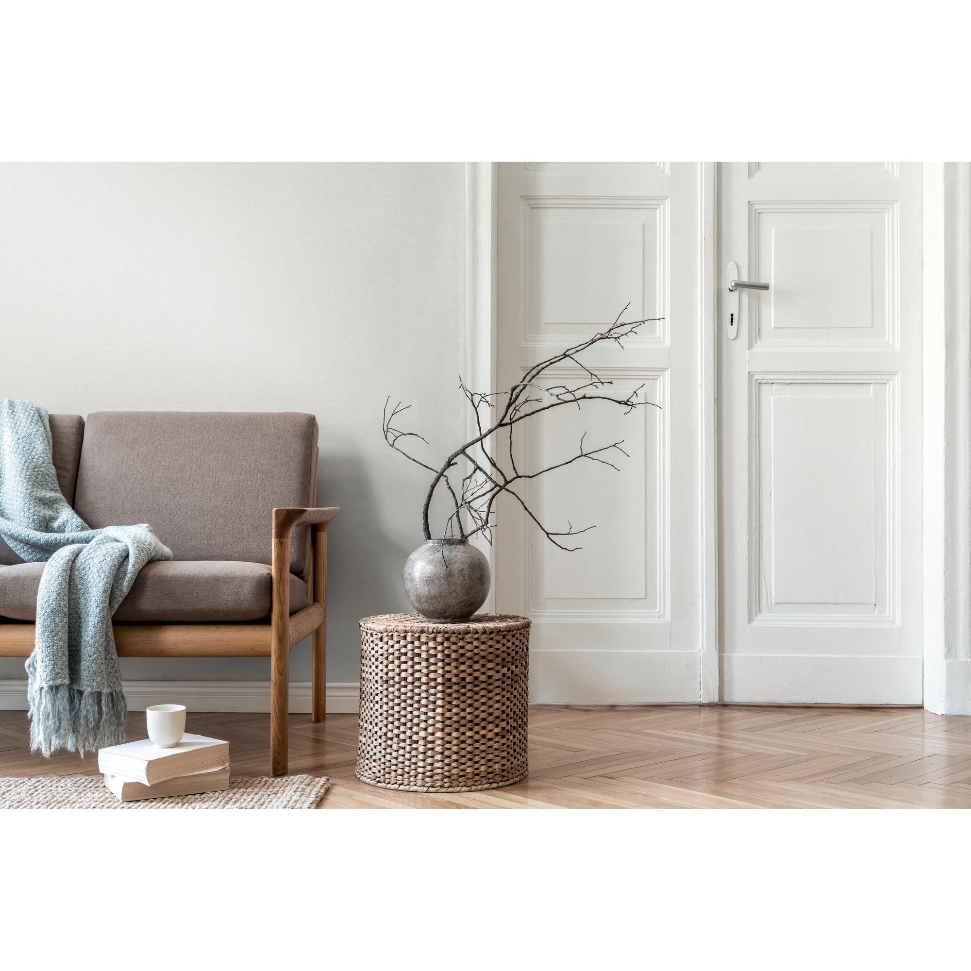 Vliestapete 'Daniel Hechter 7' Beton creme 0,53 x 10,05 m