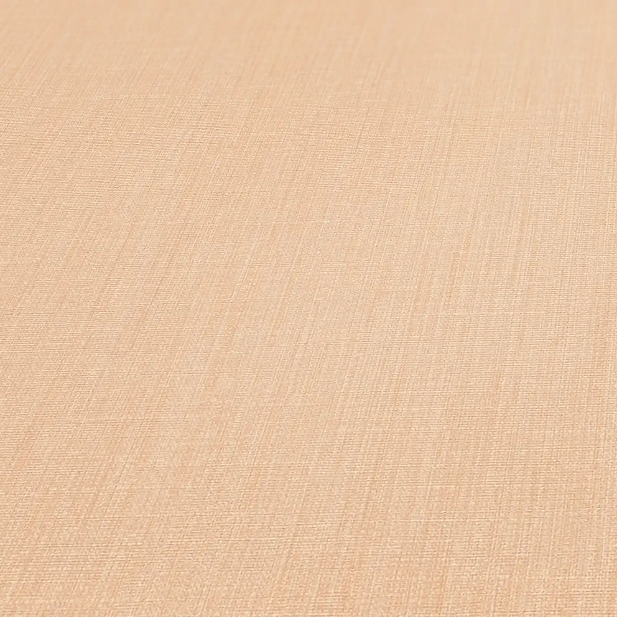 Vliestapete 'Daniel Hechter 7' Uni beige orange 0,53 x 10,05 m