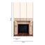 Vliestapete 'Daniel Hechter 7' Kamin beige 3-teilig 1,59 x 2,8 m