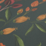 Vliestapete 'Anna d'Andrea' Knospen blau 0,53 x 10,05 m