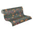 Vliestapete 'Anna d'Andrea' Knospen blau 0,53 x 10,05 m