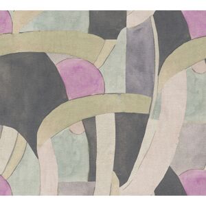 Vliestapete 'Anna d'Andrea' Retro pink 0,53 x 10,05 m