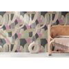 Vliestapete 'Anna d'Andrea' Retro pink 0,53 x 10,05 m