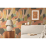 Vliestapete 'Anna d'Andrea' Retro orange 0,53 x 10,05 m