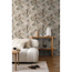Vliestapete 'Anna d'Andrea' Blätter beige 0,53 x 10,05 m