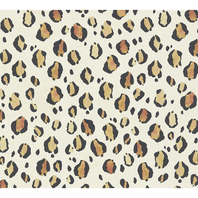 Vliestapete 'Anna d'Andrea' Leo beige 0,53 x 10,05 m
