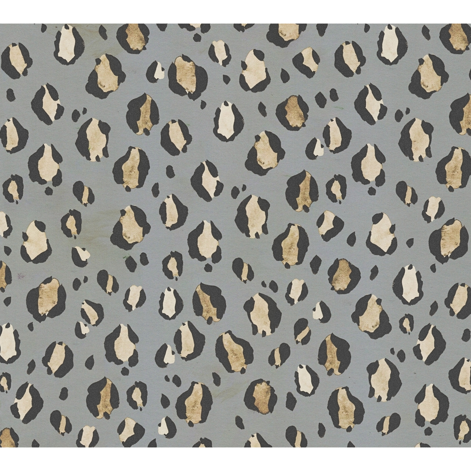 Vliestapete 'Anna d'Andrea' Leo grau 0,53 x 10,05 m
