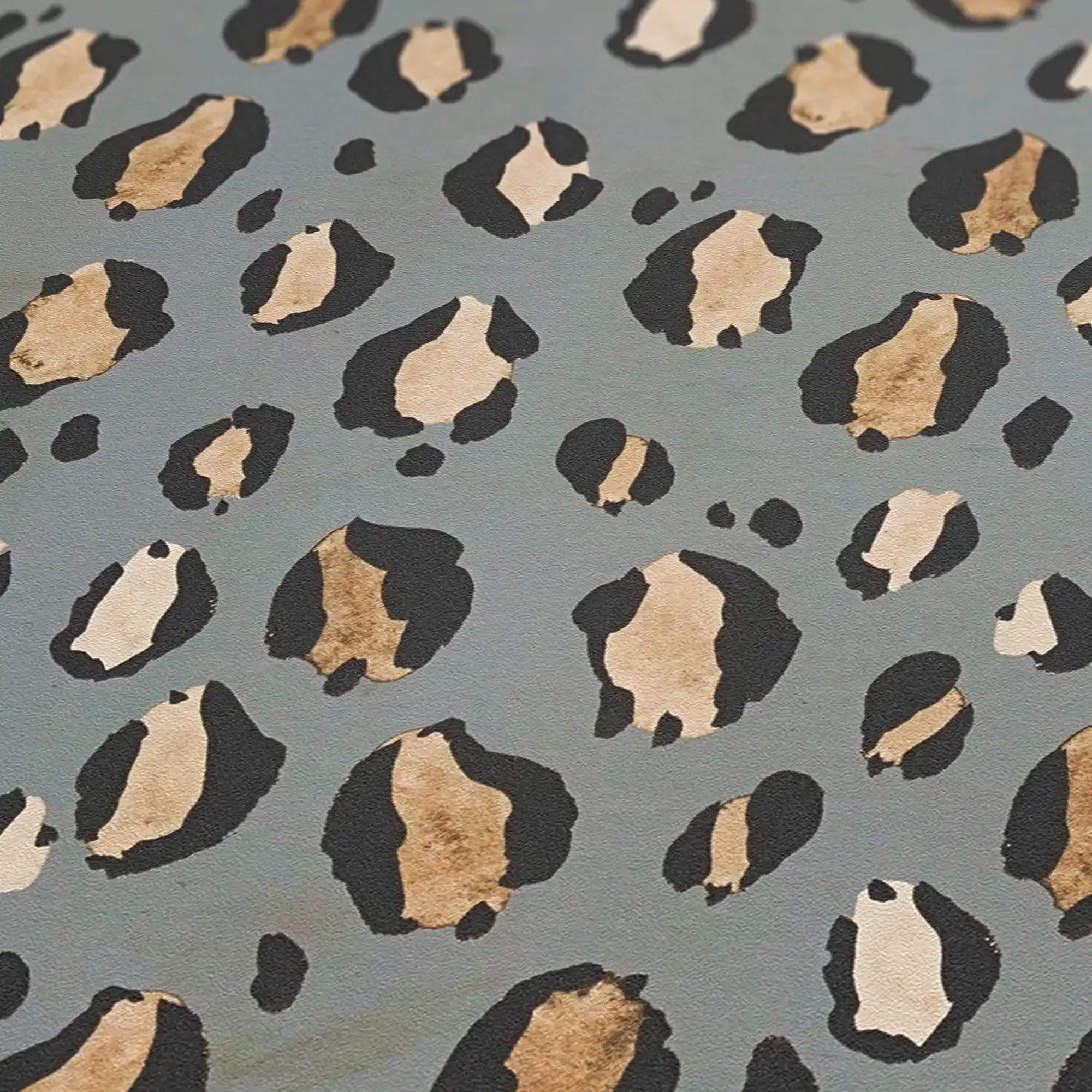 Vliestapete 'Anna d'Andrea' Leo grau 0,53 x 10,05 m