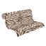 Vliestapete 'Anna d'Andrea' Zebra beige 0,53 x 10,05 m