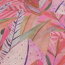 Vliestapete 'Anna d'Andrea' Blätter pink 0,53 x 10,05 m