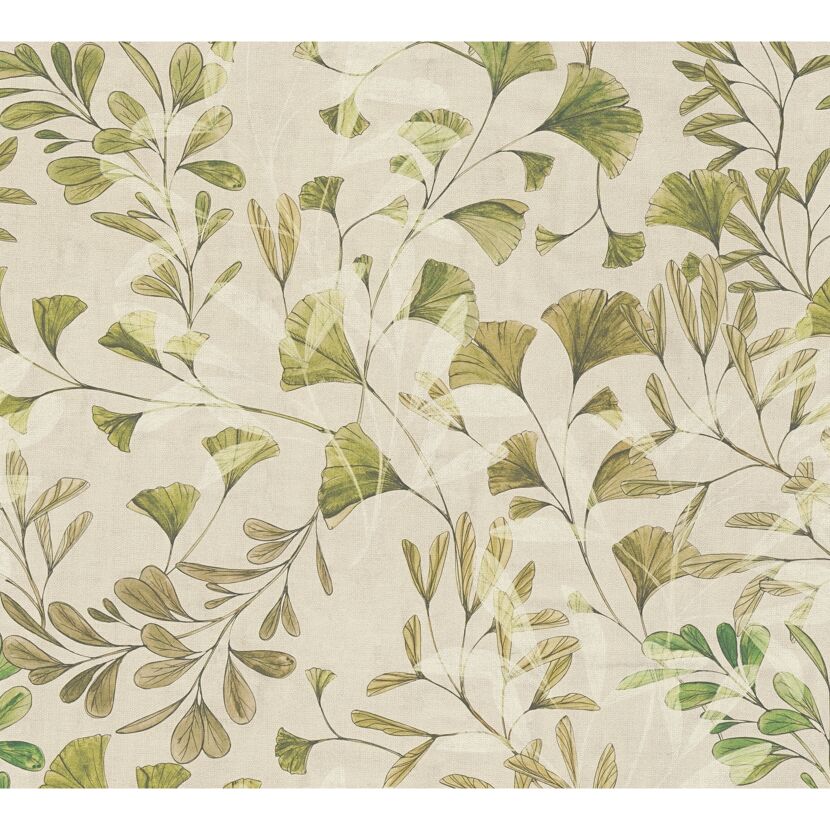 Vliestapete 'Anna d'Andrea' Ranken beige 0,53 x 10,05 m