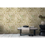 Vliestapete 'Anna d'Andrea' Ranken beige 0,53 x 10,05 m