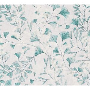 Vliestapete 'Anna d'Andrea' Ranken blau 0,53 x 10,05 m