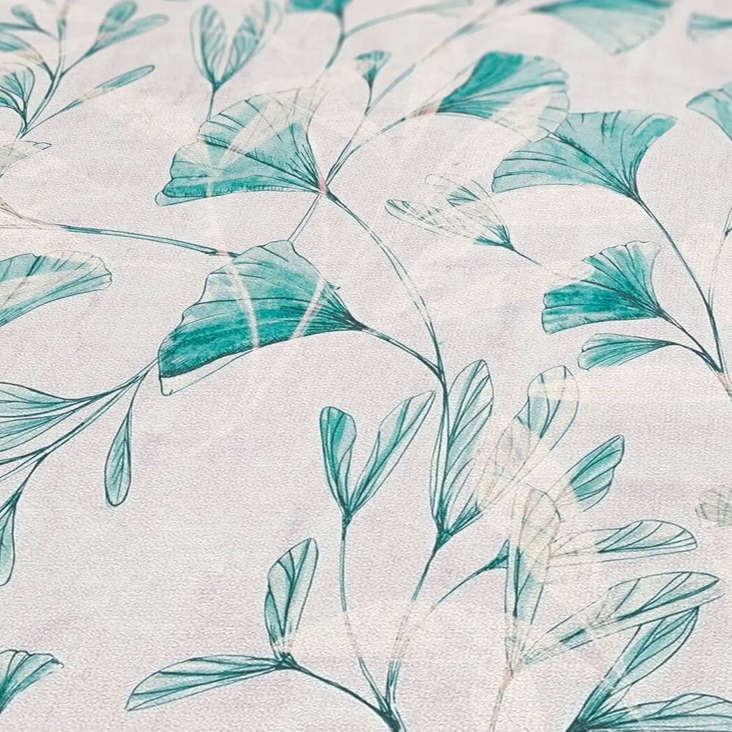 Vliestapete 'Anna d'Andrea' Ranken blau 0,53 x 10,05 m