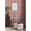 Vliestapete 'Anna d'Andrea' Karo pink 0,53 x 10,05 m