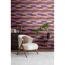 Vliestapete 'Anna d'Andrea' Grafik pink 0,53 x 10,05 m