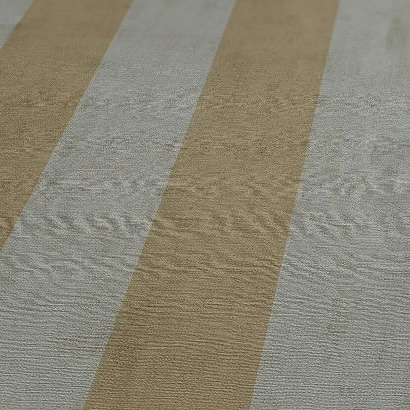 Vliestapete 'Anna d'Andrea' Streifen grau 0,53 x 10,05 m