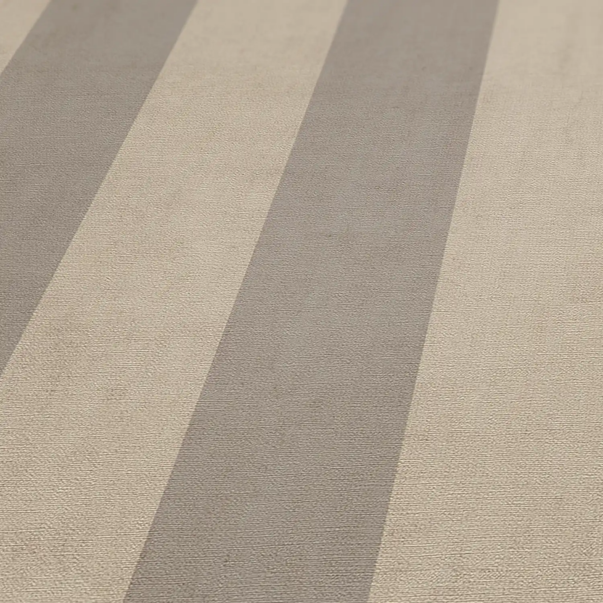Vliestapete 'Anna d'Andrea' Streifen beige 0,53 x 10,05 m