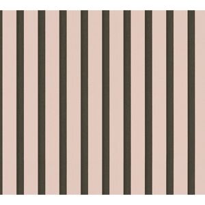 Vliestapete '50 Jahre A.S.' Holzpaneel rosa 0,53 x 10,05 m