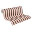 Vliestapete '50 Jahre A.S.' Holzpaneel rosa 0,53 x 10,05 m