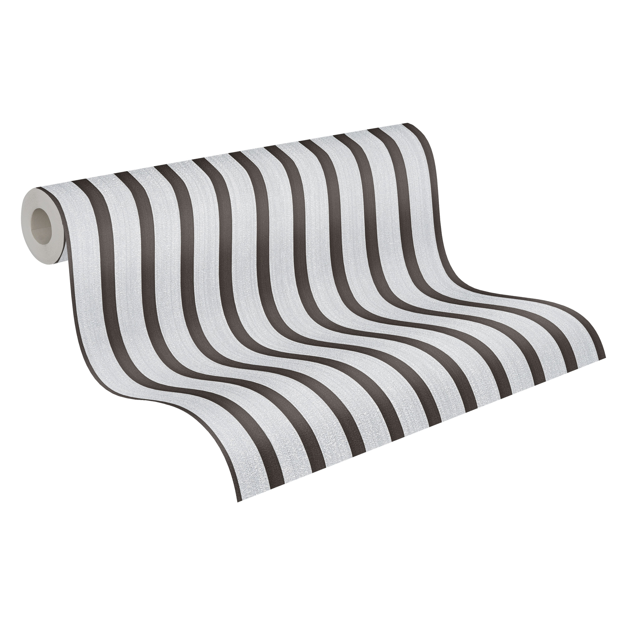 Vliestapete '50 Jahre A.S.' Holzpaneel silber 0,53 x 10,05 m