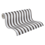 Vliestapete '50 Jahre A.S.' Holzpaneel silber 0,53 x 10,05 m