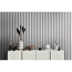 Vliestapete '50 Jahre A.S.' Holzpaneel silber 0,53 x 10,05 m