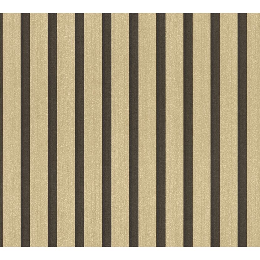 Vliestapete '50 Jahre A.S.' Holzpaneel gold 0,53 x 10,05 m