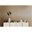 Vliestapete '50 Jahre A.S.' Holzpaneel gold 0,53 x 10,05 m