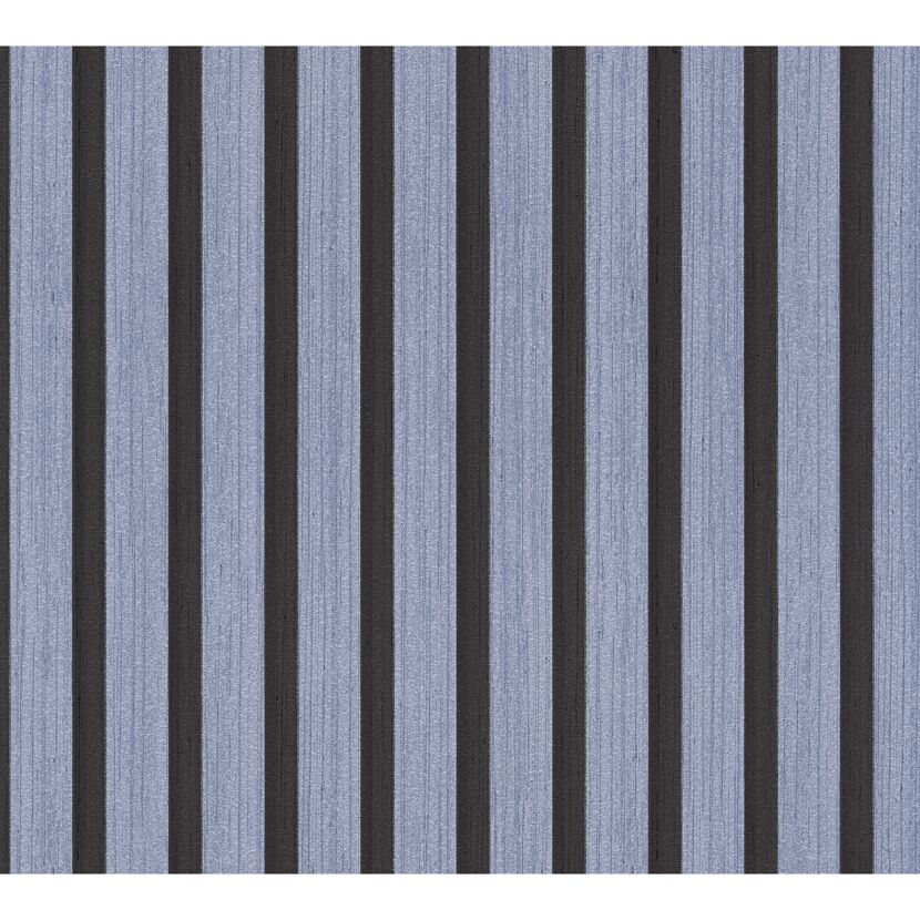 Vliestapete '50 Jahre A.S.' Holzpaneel blau 0,53 x 10,05 m