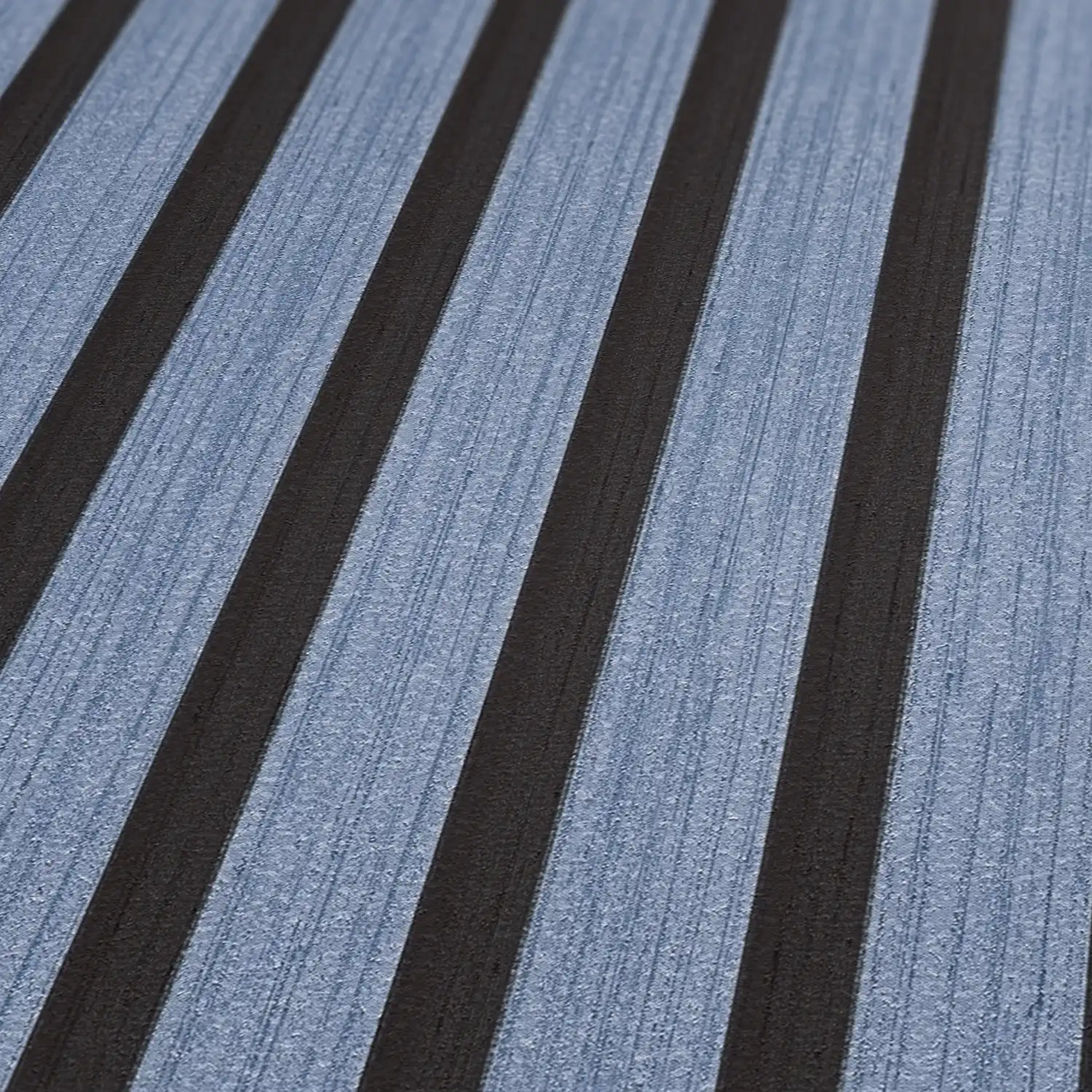 Vliestapete '50 Jahre A.S.' Holzpaneel blau 0,53 x 10,05 m