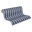 Vliestapete '50 Jahre A.S.' Holzpaneel blau 0,53 x 10,05 m
