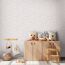 Vliestapete 'Lilly & Luis' Kreise beige 0,53 x 10,05 m