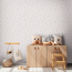 Vliestapete 'Lilly & Luis' Kreise beige 0,53 x 10,05 m