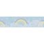 Bordüre 'Lilly & Luis' Regenbogen blau 0,13 x 5 m